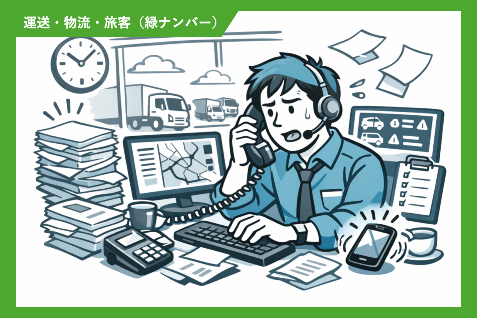 運行管理者の業務とは？法令で定められた「義務一覧」と、多忙な現場で業務漏れを防ぐ効率化のポイント